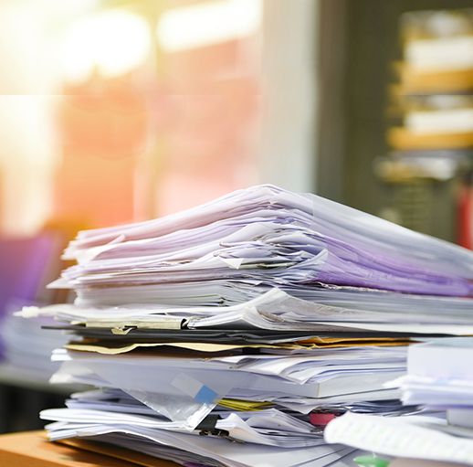 Hands holding an animated tooth and umbrella